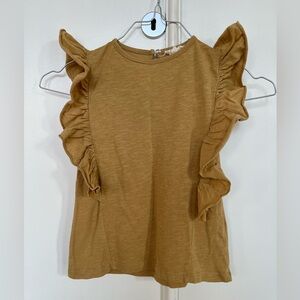 Louis Louise Girls Ruffled Sleeve Tank Top